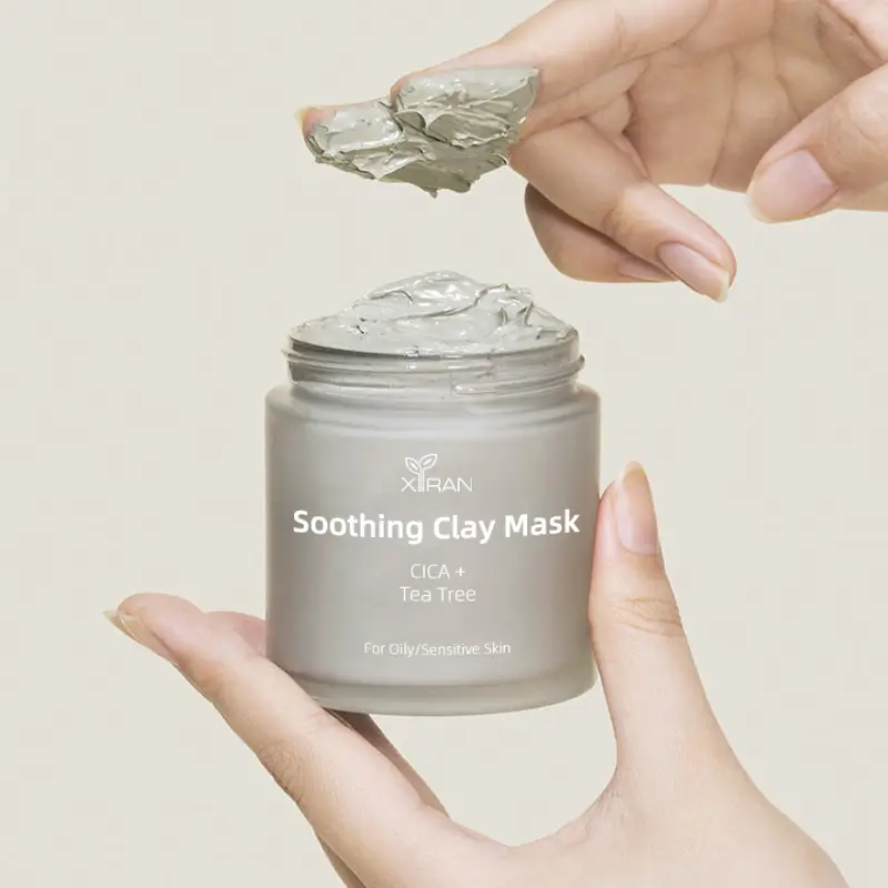 Private Label Centella + Tea Tree Face Clay Mask